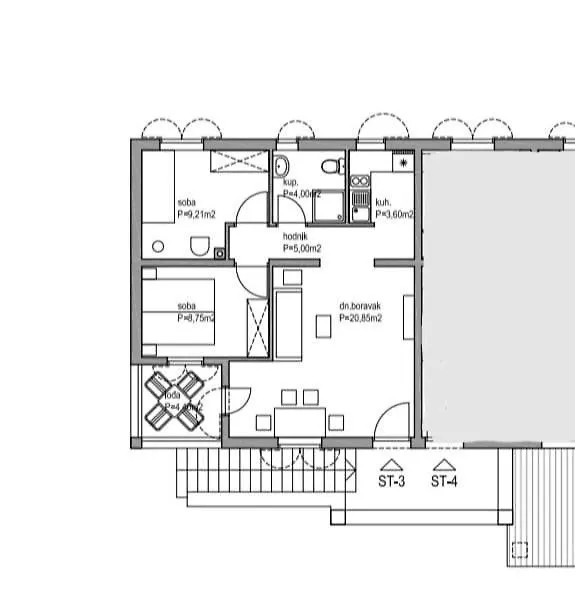 Casa Val Madorso Lägenhet Peroj